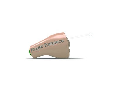 Roger Miniature Earpiece. Beige