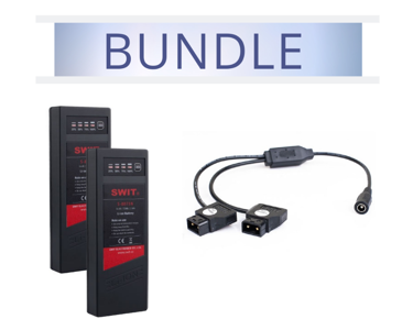 Swit PC-U130B2 Charger and 2 x NP1 Battery Bundle